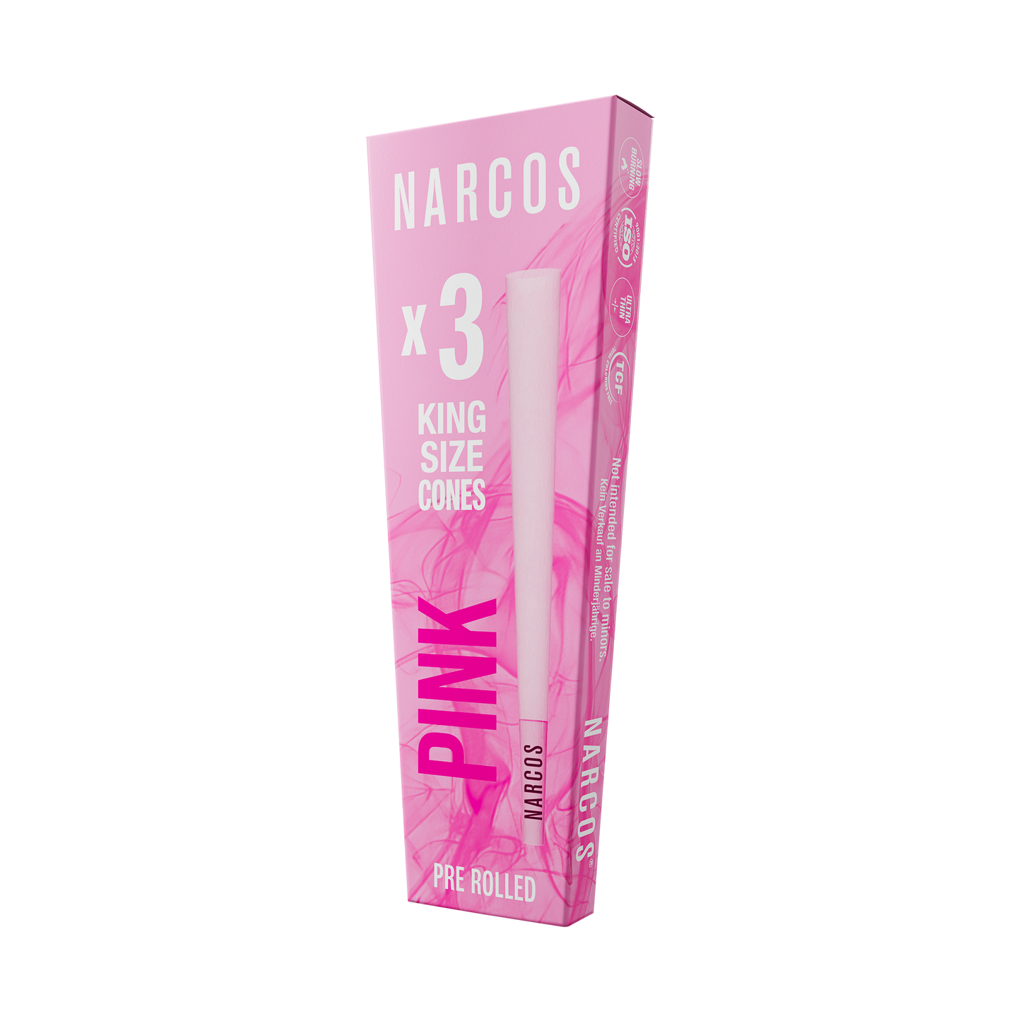 NARCOS CONES KING SIZE PINK EDITION