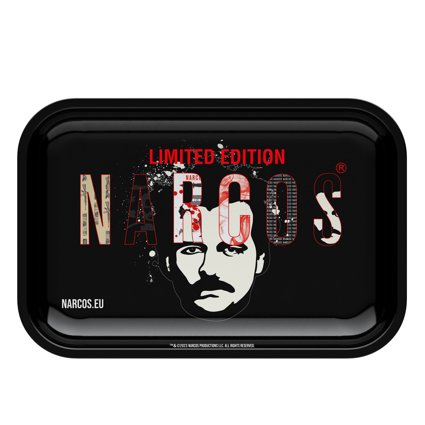 NARCOS ถาดกลิ้ง BLACK EDITION