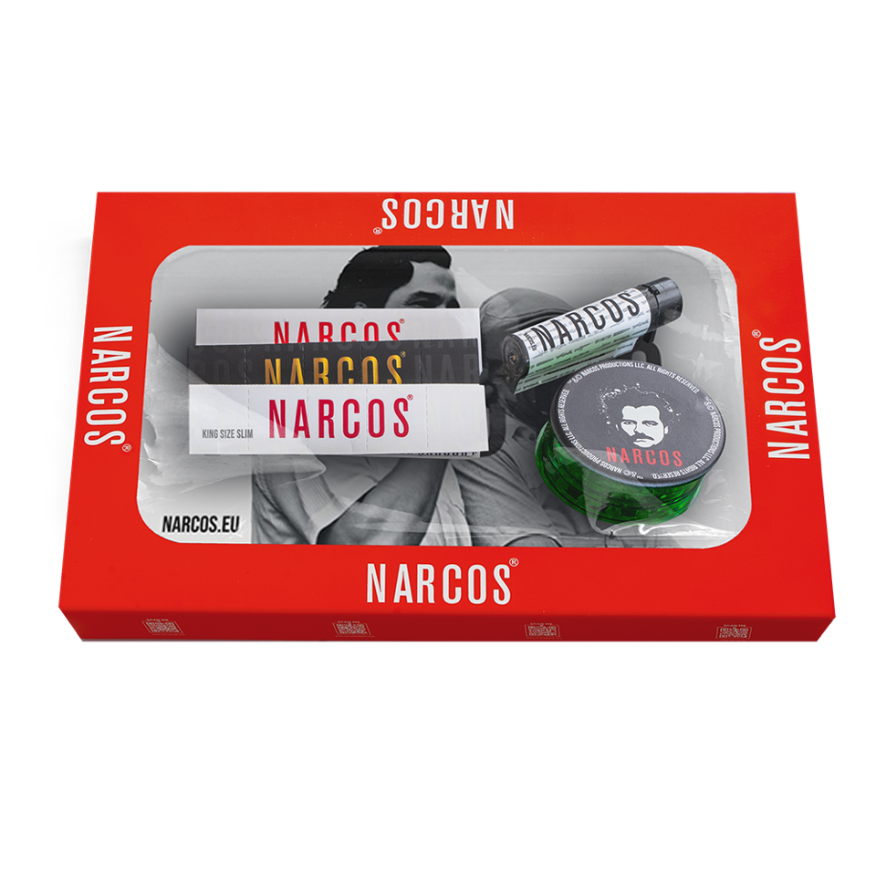 NARCOS ROLLING TRAY WHITE EDITION