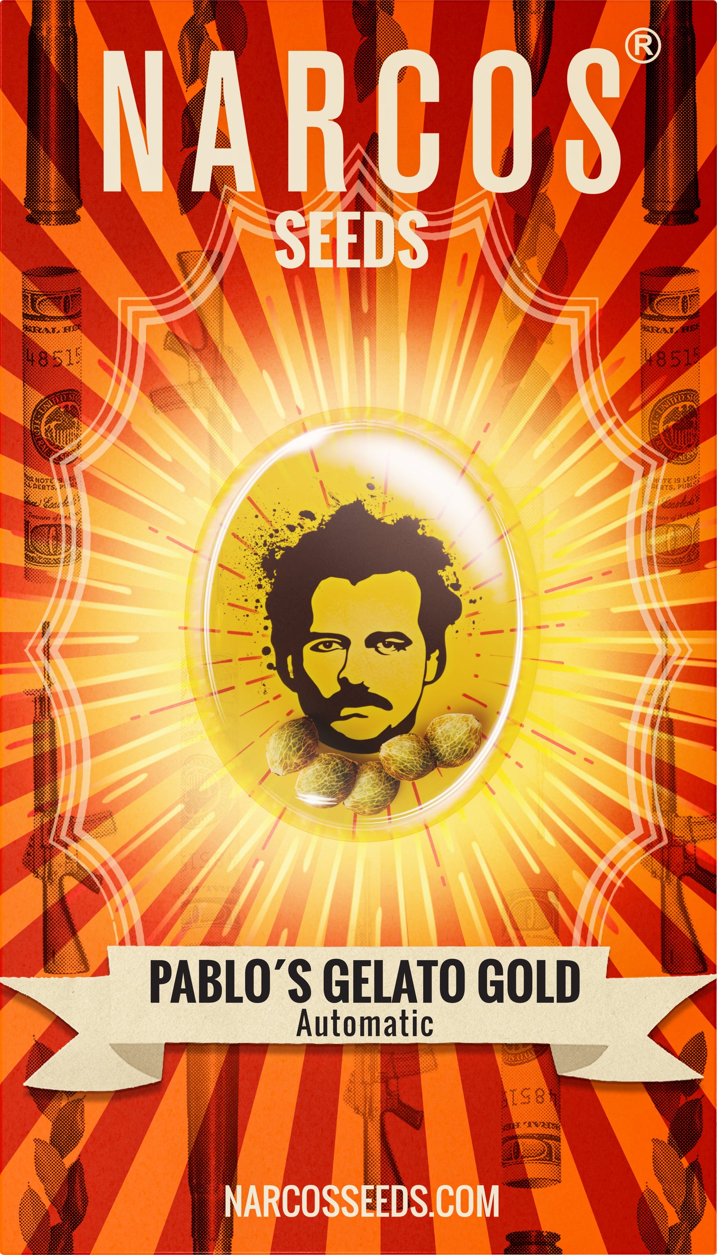 NARCOS Pablo's Gelato Gold