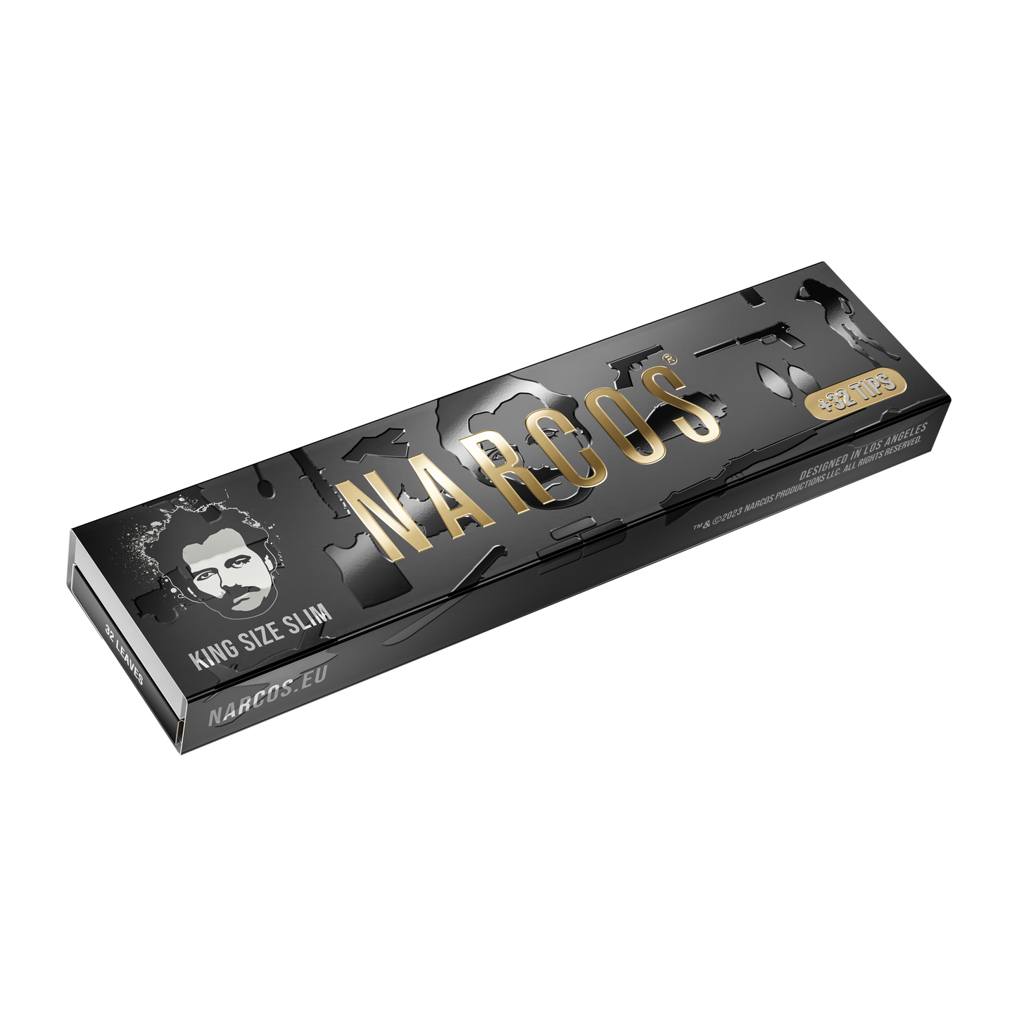 NARCOS ROLLING PAPER LIMITED EDITION / BROWN+WHITE EDITION / DISPLAY 24