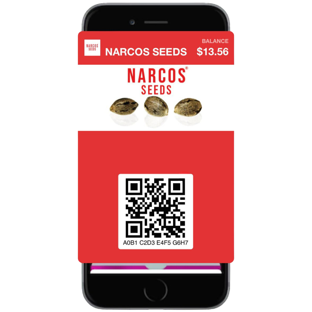 NARCOS SEEDS GIFT CARD