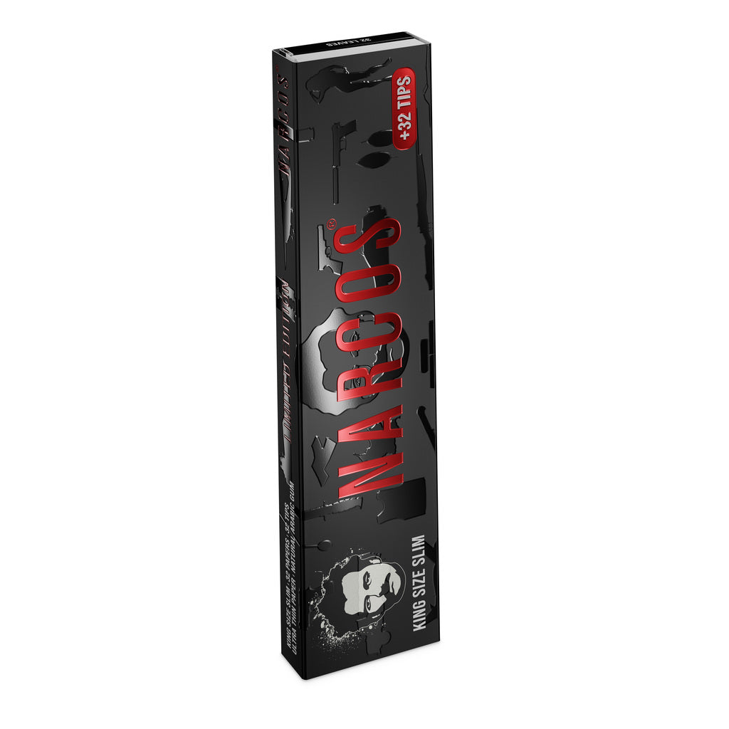 PAPIER A ROULER NARCOS EDITION LIMITEE / MARRON+BLANC EDITION / DISPLAY 24