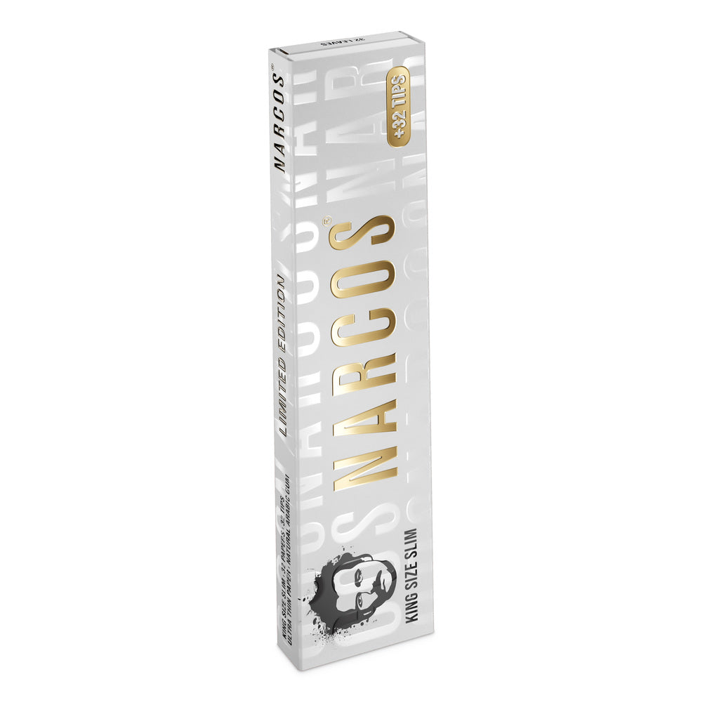 PAPIER A ROULER NARCOS EDITION LIMITEE / MARRON+BLANC EDITION / DISPLAY 24