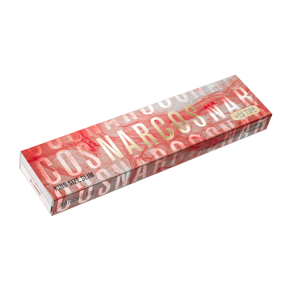 PAPIER A ROULER NARCOS EDITION LIMITEE / MARRON+BLANC EDITION / DISPLAY 24